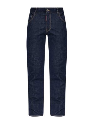 DSQUARED2: straight leg jeans - Trousers