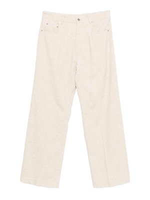 RICK OWENS: Trousers Shorts - Trousers Beige