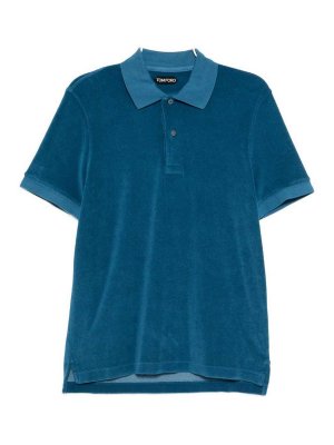 TOM FORD: T-shirts - T-Shirt - Blau