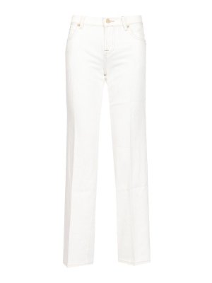 7 FOR ALL MANKIND: bootcut jeans - Straight Leg  Jeans