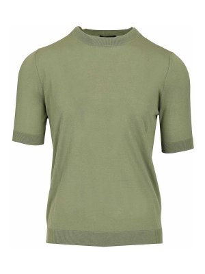 BALLANTYNE: crew necks - Cotton Crew Neck Sweater