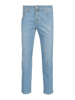 JACOB COHEN: Shorts - Shorts - Azul Claro