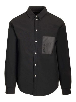PURPLE BRAND: casual jackets - Black Overshirt