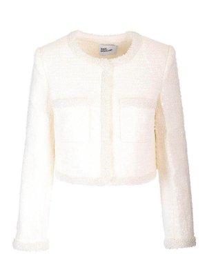 Self Portrait: casual jackets - Crew-Neck Jacket