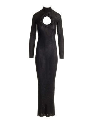 Self Portrait: Maxikleider - Maxikleid - Schwarz