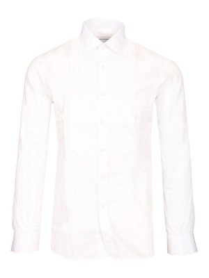 TAGLIATORE: shirts - Pleated Formal Shirt