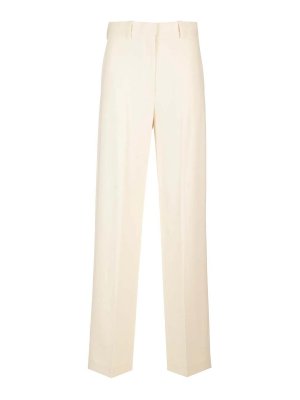 Theory: Trousers Shorts - Fluid Crepe Casual Trousers