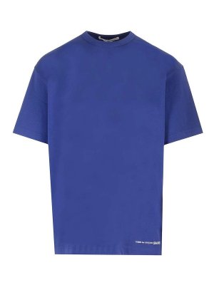 COMME DES GARCONS: T-shirts - T-Shirt - Bleu