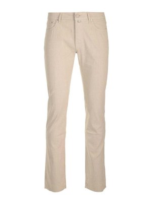 JACOB COHEN: bootcut jeans - Beige  Jeans