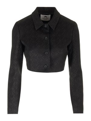 MARINE SERRE: Casualjacken - Casualjacke - Schwarz