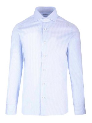BARBA: Chemises - Chemise - Bleu Clair