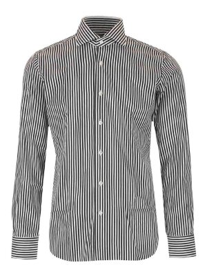 BARBA: shirts - Stretch Fabric Shirt