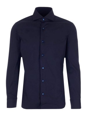 BARBA: Chemises - Chemise - Bleu