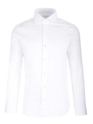 BARBA: shirts - White  Shirt