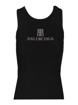 BALENCIAGA: トップス＆タンクトップ - トップ/タンクトップ - 黒