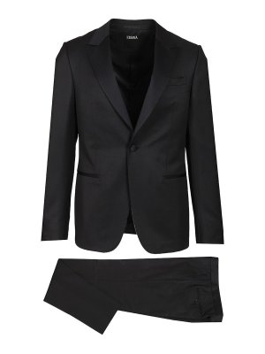 ZEGNA: formal suits - Wool And Mohair Tuxedo