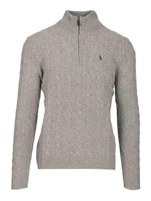POLO RALPH LAUREN: Suéteres con cuello pico - Suéter Cuello Redondo - Gris