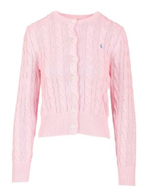 POLO RALPH LAUREN: cardigan - Cardigan a maglia via cavo