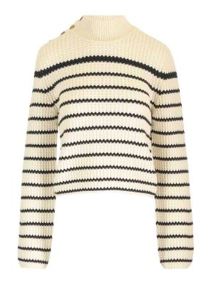 FORTE FORTE: Pull col rond - Pull Col Rond - Blanc