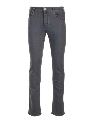 JACOB COHEN: Bootcut - Bootcut Jeans - Grau