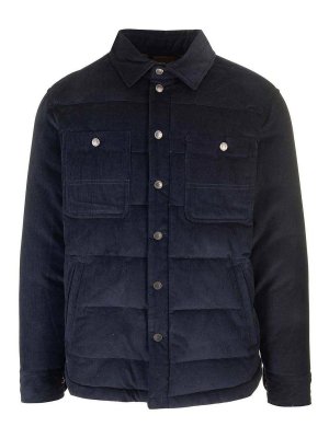VALSTAR: casual jackets - Padded Corduroy Jacket