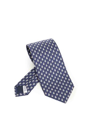 FERRAGAMO: ネクタイ＆蝶ネクタイ - ネクタイ - ブルー