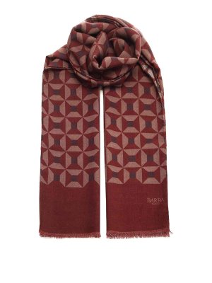 BARBA: scarves - Wool And Cashmere Scarf