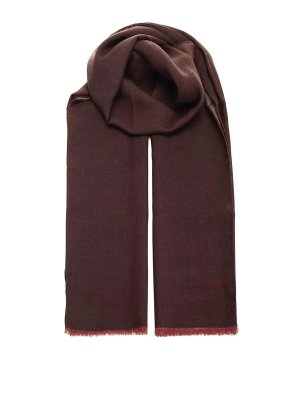 BARBA: scarves - Wool And Cashmere Scarf