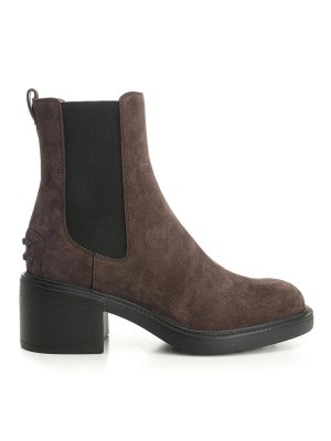 TOD'S: Stiefel - Stiefel - Braun