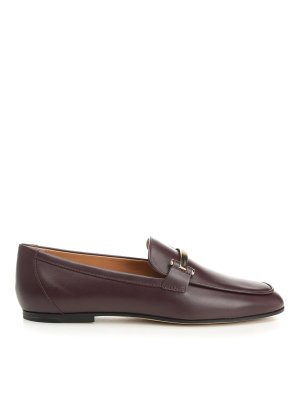 TOD'S: Mocassins & Chaussures bateau - Mocassins - Marron