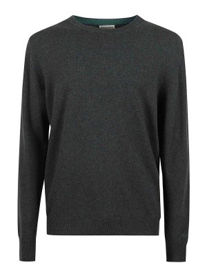 WOOLRICH: Escotes barcos - Suéter Con Escote Barco - Verde