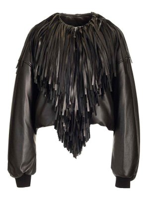 Alaïa: カジュアルジャケット - カジュアルジャケット - 黒