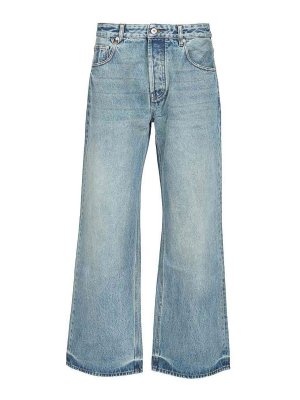 JACQUEMUS: straight leg jeans - Wide Leg