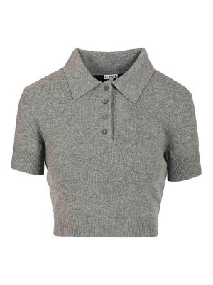 LOEWE: Poloshirts - Poloshirt - Grau