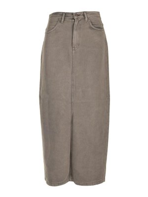 Jil Sander 157 Skirt - Grey - Women | J40MA0157J20212010 Jil Sander 157 Skirt - Grey - Women | J40MA0157J20212010