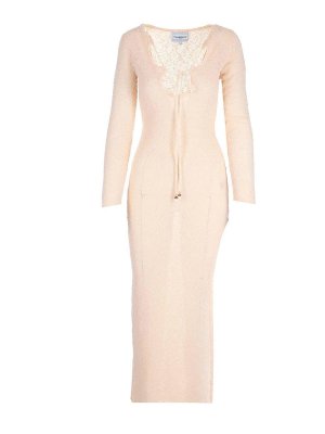 CASABLANCA: Maxi robe - Maxi Robe - Blanc