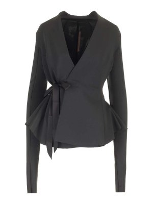 RICK OWENS: カジュアルジャケット - カジュアルジャケット - 黒