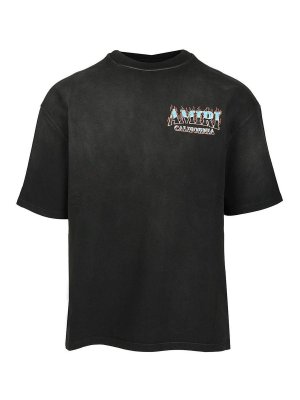 AMIRI: T-shirts - T-Shirt - Schwarz