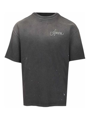 AMIRI: T-shirts - T-Shirt - Schwarz
