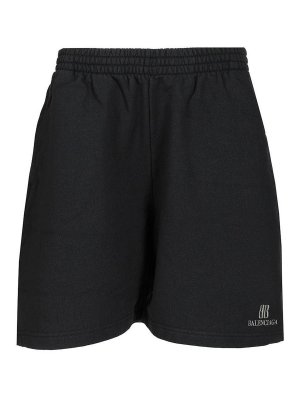 BALENCIAGA: Trousers Shorts - Nano Bb Shorts