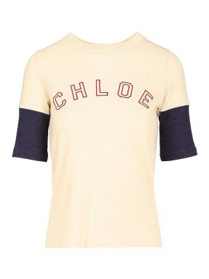CHLOE': T-shirts - T-Shirt - Weiß