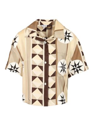 LOEWE: shirts - Silk Twill Shirt