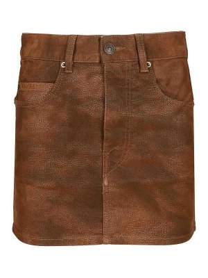 Isabel Marant Etoile: Knielange und Midi Röcke - Midirock - Braun