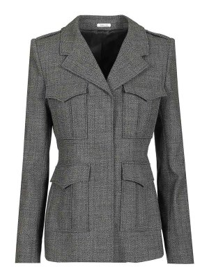 ALEXANDER MCQUEEN: Chaquetas casual - Chaqueta Casual - Gris