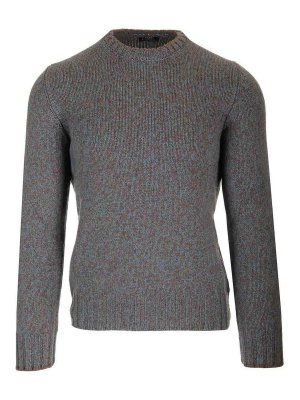 BARBA: crew necks - Moulin Wool Crewneck Sweater