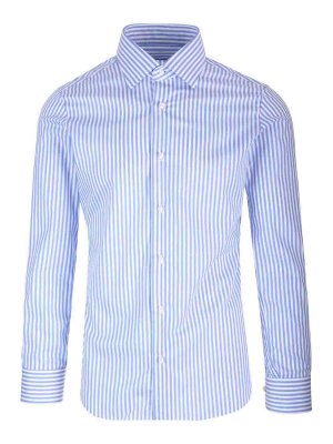 BARBA: Chemises - Chemise - Bleu Clair