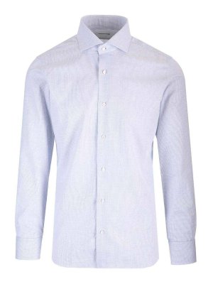 BARBA: Chemises - Chemise - Bleu Clair