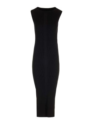 RICK OWENS: Vestidos largos - Vestido Largo - Negro