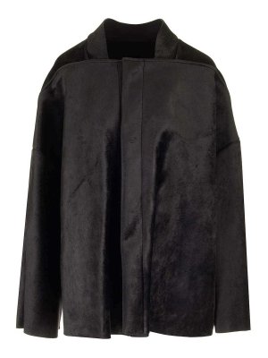 RICK OWENS: casual jackets - Boxy Fit Jacket