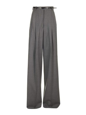 SPORTMAX: トラウザーショーツ - ショートパンツ - グレー